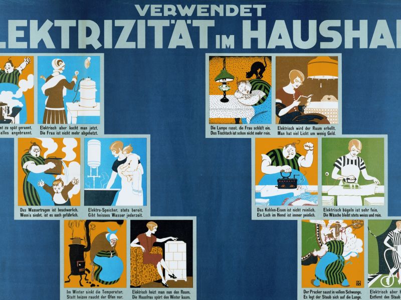 Frauen und Elektrizität